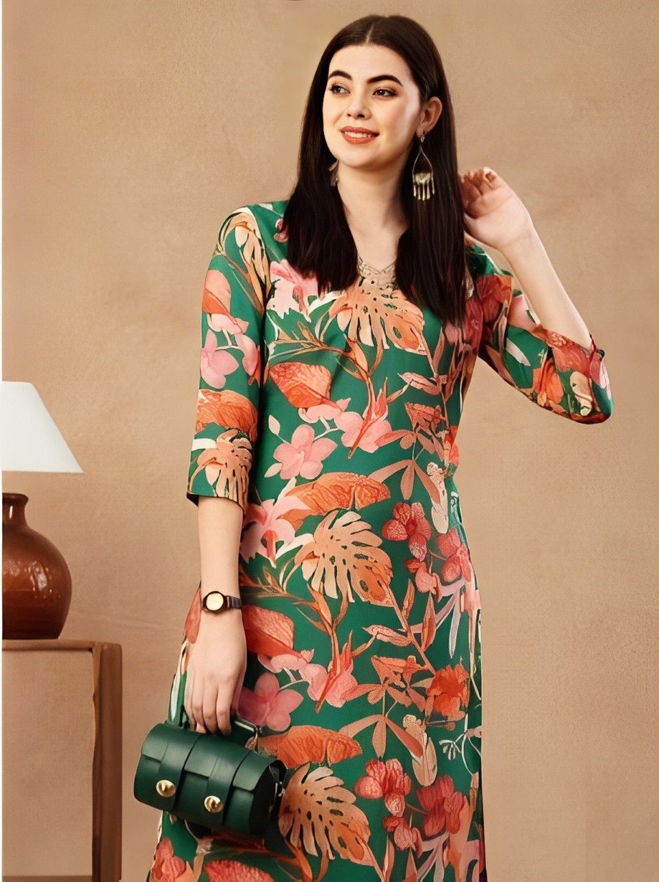 BS 32 By Krishi Cotton Printed Kurti With Bottom Wholesale Price In Surat